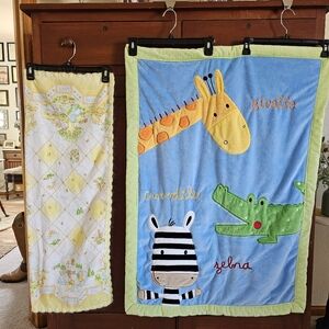 Koala Brand Baby Blanket 29x39, And Small Blanket